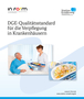 Cover des DGE-Qualitätsstandard für die Verpflegung in Krankenhäusern